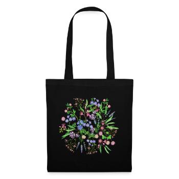 Flower meadow - Tote Bag - black - Front
