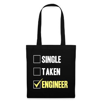 Ingénieur - Single Taken Engineer - Sac en tissu - noir - Devant