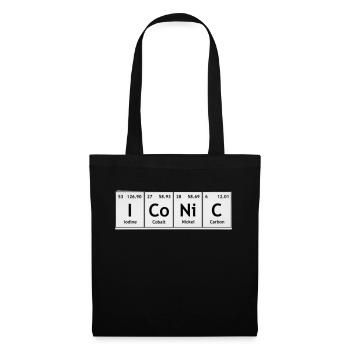 Iconic Chemical Formula - Tote Bag - black - Front