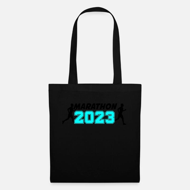 Marathon 2023 - Sac en tissu - noir
