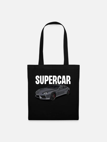 Supercar - Tote Bag - black