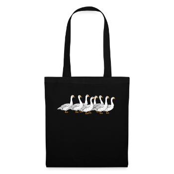 Geese - Tote Bag - black - Front