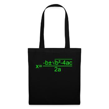 Quadratic Formula for Math class 3 - Tote Bag - black - Front