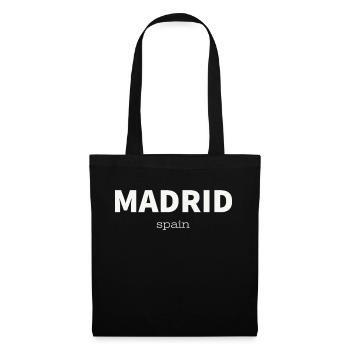 MADRID - Sac en tissu - noir - Devant