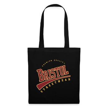 Bristol England UK College High School Style - Stoffbeutel - Schwarz - Vorne