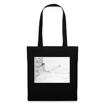 Pianist Antimo Magnotta in V&A Museum - Tote Bag - black - Front