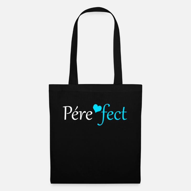 Pére-fect - Sac en tissu - noir