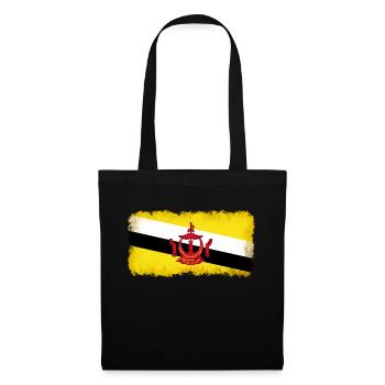 Brunei - Sac en tissu - noir - Devant
