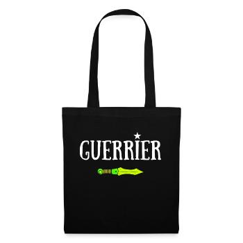 GUERRIER JDR ÉPÉE MAGIQUE - Sac en tissu - noir - Devant