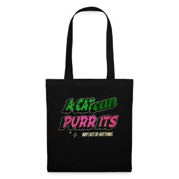 persian rainbow cat avocados present birthday cats - Tote Bag - black - Front