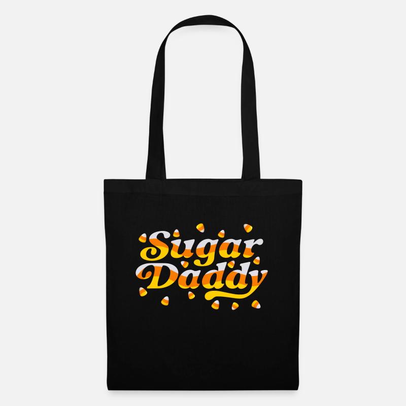 Sugar Daddy "Candy Corn" - Tote Bag - black