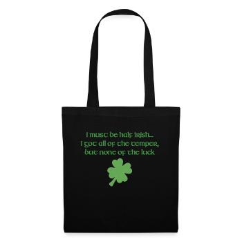 Irish - Tote Bag - black - Front