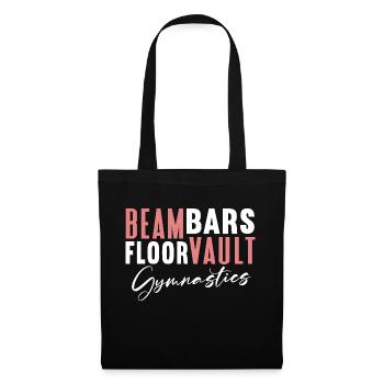 Acrobat Gymnastics Gymnastics Tumbling - Tote Bag - black - Front