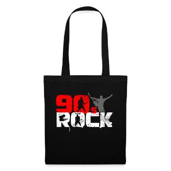 Vintage 90s Rock Music Fan - Tote Bag - black - Front