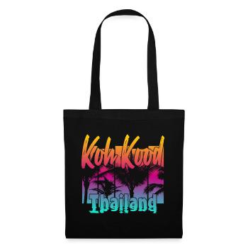 Koh Kood Thaïlande - Sac en tissu - noir - Devant