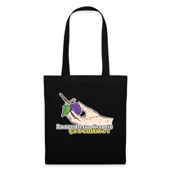 Ça se cultive ! - Sac en tissu - noir - Devant