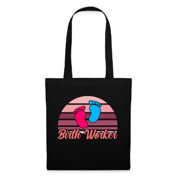 LD Work Obstetrician Obstetrician Gift - Sac en tissu - noir - Devant