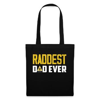 Raddest Dad Ever X-Ray Rad Tech Radiologie - Sac en tissu - noir - Devant