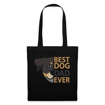 Dog Hund - Stoffbeutel - Schwarz - Vorne