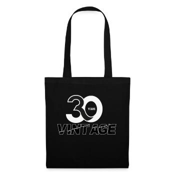 Vintage 30 Years - Tote Bag - black - Front