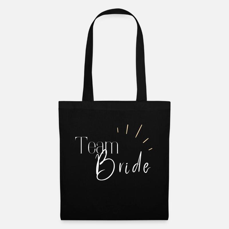 Team Bride Bachelor Party - Tote Bag - black
