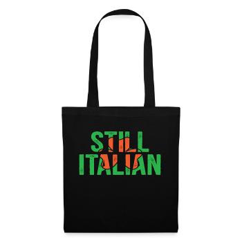 Still Italian - Stoffbeutel - Schwarz - Vorne