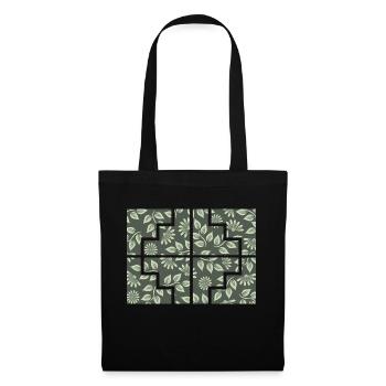 Geometric Plant - Tote Bag - black - Front