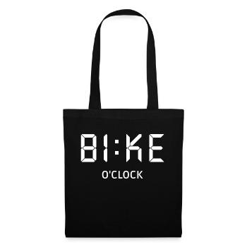 Vélo VTT Route Roue d’horlogerie - Sac en tissu - noir - Devant