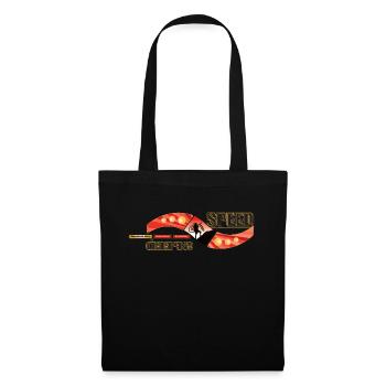 Speed vélo dessin T shirt Sweat - Sac en tissu - noir - Devant