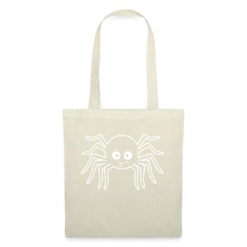 Spinne Spinnen Tiere - Stoffbeutel - Natur - Vorne