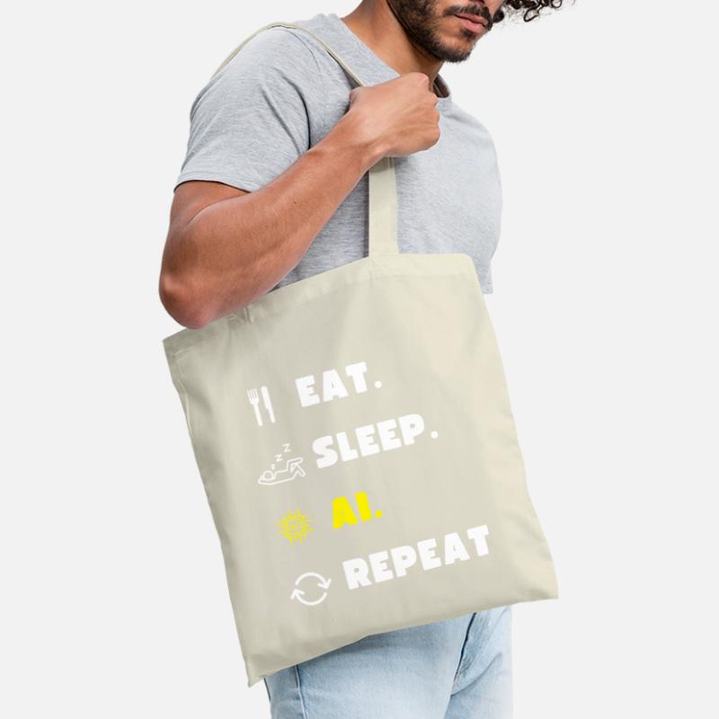AI Artificial Intelligence Coding Gift Funny Tote Bag