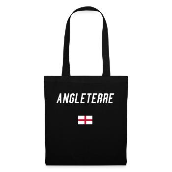 angleterre - Sac en tissu - noir - Devant