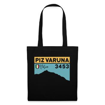 Piz Varuna Ski Touring Ski Resort Hiking Normal Route - Tote Bag - black - Front