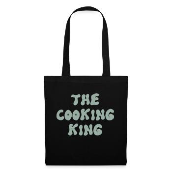 Le roi de la cuisine - Sac en tissu - noir - Devant