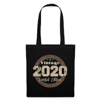 2020 Retro Vintage Birthday Born In - 2020 - Tote Bag - black - Front