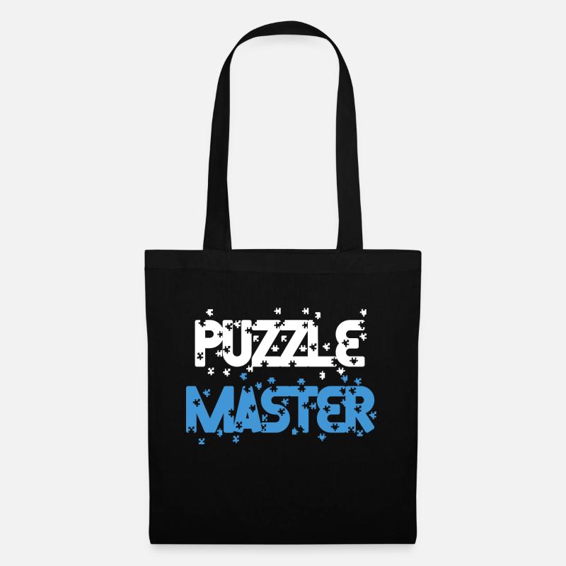 Puzzle Master Puzzles Spiel Puzzler Hobbyist - Stoffbeutel - Schwarz