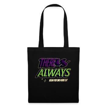 chat collage t-shirts drôle citation bday blague chats - Sac en tissu - noir - Devant