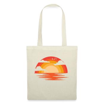 coucher du soleil - Sac en tissu - nature - Devant