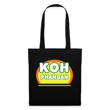Fullmoon party - Koh Phangan - Stoffbeutel - Schwarz - Vorne