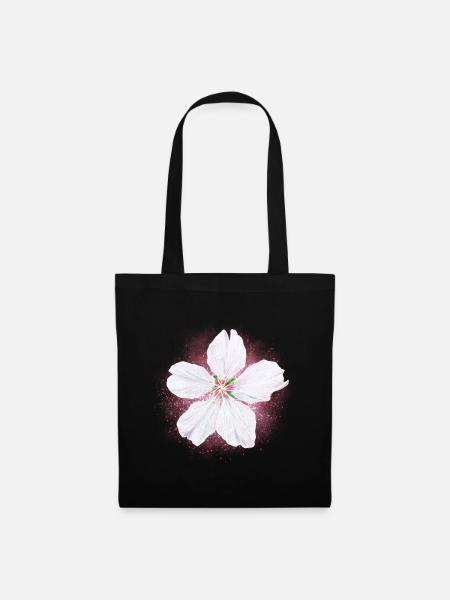 Ibiza Mandelblüte - Sonja Ariel von Staden - Stoffbeutel - Schwarz