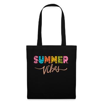 Summer vibes - Tote Bag - black - Front
