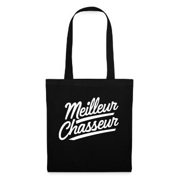 Meilleur chasseur - Sac en tissu - noir - Devant