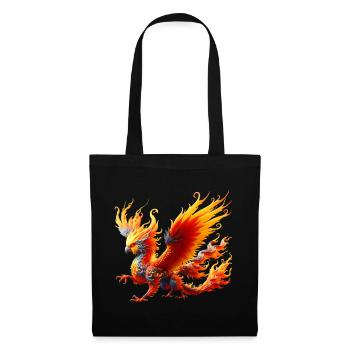 Dragon Nymphe (04) - Sac en tissu - noir - Devant