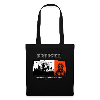 Prepper Your Prep Your Protection - Stoffbeutel - Schwarz - Vorne