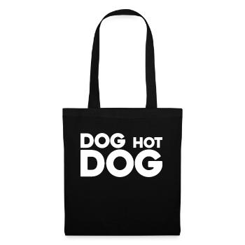 Dog Hot Dog Camping Marcel Dog Hot Dog Débardeur - Sac en tissu - noir - Devant