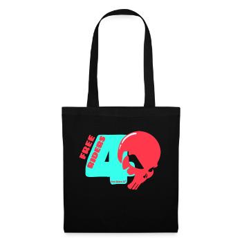 FR49 Pink Summer - Sac en tissu - noir - Devant