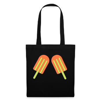 Crème glacée Crème glacée 2 - Sac en tissu - noir - Devant