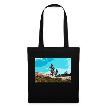bmx - Sac en tissu - noir - Devant