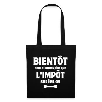 taxes, injustice, government - Tote Bag - black - Front