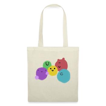Bande de boule - Sac en tissu - nature - Devant